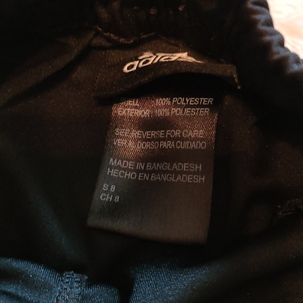 Boy's Youth Small 8 Adidas Shorts Black - Picture 5 of 6